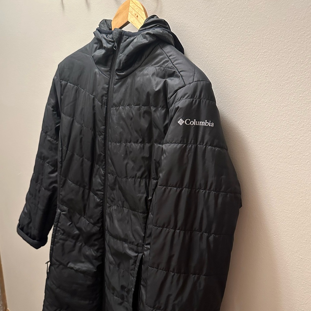 Columbia Black Hooded Jacket